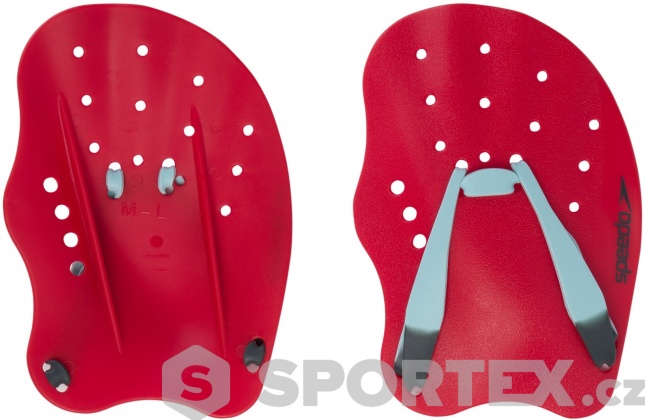 Packy na plavání Speedo Tech Paddle Lava Red/Chill Blue/Grey