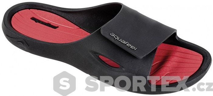 Pánské pantofle Aquafeel Profi Pool Shoes Black/Red