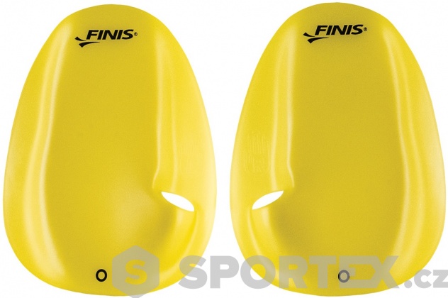 Plavecké packy Finis Agility Paddle Floating Yellow