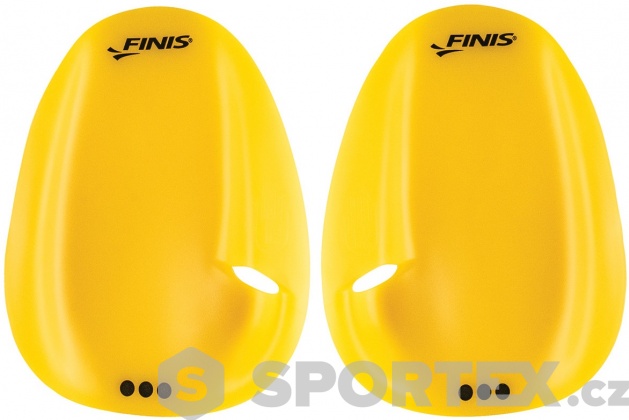 Plavecké packy Finis Agility Paddle Floating Yellow