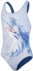 Speedo Disney Frozen 2 Elsa Digital Placement Splashback Girl Powder Blue/Sky Blue/Navy Speedo Disney Frozen 2 Elsa Digital Placement Splashback Girl Powder Blue/Sky Blue/Navy