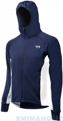 Mikina Tyr Male Victory Warm-Up Jacket Navy/White