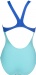 Dámské plavky Arena Essentials Swim Pro Back One Piece Mint/Neon Blue