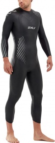 Pánský plavecký neopren 2XU P:1 Propel Wetsuit Black/Silver Shadow