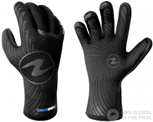 Neoprenové rukavice Aqualung Dry Gloves Liquid Seams 3mm Black