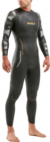 Pánský plavecký neopren 2XU P:2 Propel Wetsuit Black/Orange Fizz Pánský plavecký neopren 2XU P:2 Propel Wetsuit Black/Orange Fizz