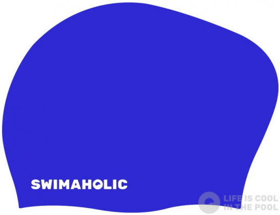 Plavecká čepice na dlouhé vlasy Swimaholic Long Hair Cap