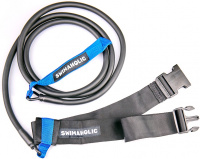Plavecké posilovací gumy Swimaholic Safety Cord Short Belt