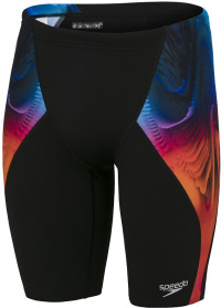 Speedo Placement Digital V-Cut Jammer Black/Dragonfire Orange/Light Adriatic/Blue Flame Speedo Placement Digital V-Cut Jammer Black/Dragonfire Orange/Light Adriatic/Blue Flame