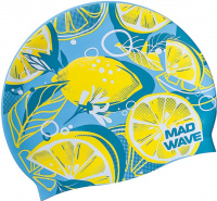 Mad Wave Lime Swim Cap