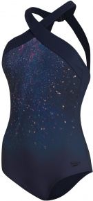 Speedo Aphrodite Printed Shaping 1 Piece True Navy/Black/Liquid Gold/Luscious Pink Speedo Aphrodite Printed Shaping 1 Piece True Navy/Black/Liquid Gold/Luscious Pink