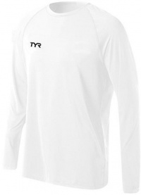 Tričko s dlouhým rukávem Tyr Longsleeve T-Shirt White