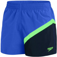 Plavecké šortky Speedo Colourblock 14 Watershort Beautiful Blue/True Navy/Zest Green Plavecké šortky Speedo Colourblock 14 Watershort Beautiful Blue/True Navy/Zest Green