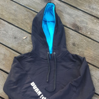 Mikina BornToSwim Sweatshirt Hoodie Black