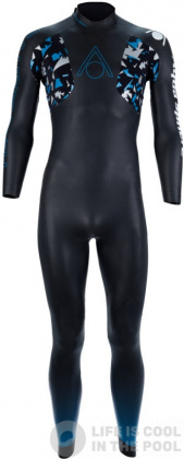 Pánský plavecký neopren Aqua Sphere Aquaskin Fullsuit V3 Men Black/Blue