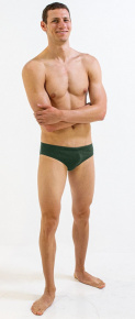 Pánské plavky Finis Brief Solid Pine