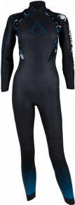 Dámský plavecký neopren Aqua Sphere Aquaskin Fullsuit V3 Women Black/Blue