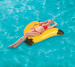 Inflatable Banana Pool Lounger