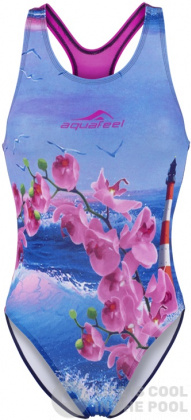 Dámské plavky Aquafeel Lighthouse Aquafeelback Multi