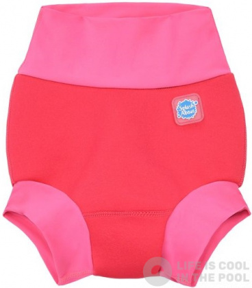 Kojenecké plavky Splash About New Happy Nappy Pink Geranium