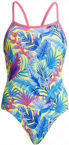 Dámské plavky Funkita Poptail Eco Single Strap One Piece Dámské plavky Funkita Poptail Eco Single Strap One Piece
