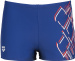 Chlapecké plavky Arena Shimmery Short Junior Royal/Fluo Red