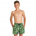 Chlapecké plavecké šortky Arena Fundamentals Allover Boxer Junior Soft Green/Multi