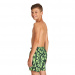 Chlapecké plavecké šortky Arena Fundamentals Allover Boxer Junior Soft Green/Multi