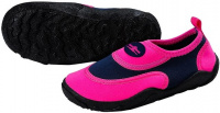 Dětské boty do vody Aqualung Beachwalker Kids Pink/Navy Blue