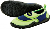 Dětské boty do vody Aqualung Beachwalker Kids Green/Navy Blue