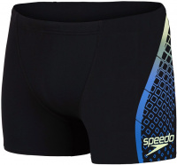 Speedo Printed V-Front Aquashort Black/Beautiful Blue/Lazor Lemon Speedo Printed V-Front Aquashort Black/Beautiful Blue/Lazor Lemon