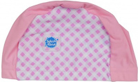 Dětská plavecká čepička Splash About Swim Hat Pink Cube