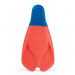 Plavecké ploutve Speedo Training Fin Fluro Tangerine/Pool Blue/Blue Flame