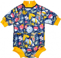 Kojenecké plavky Splash About Happy Nappy Wetsuit Garden Delight