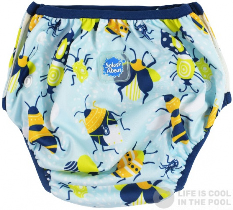 Kojenecké plavky Splash About Size Adjustable Under Nappy Bugs Life