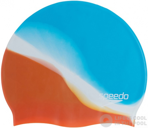 Plavecká čepice Speedo Multi Coloured Silicone Cap