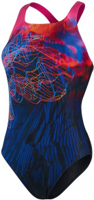 Speedo Placement Digital Medalist Black/Electric Pink/Blue Flame/Salso Speedo Placement Digital Medalist Black/Electric Pink/Blue Flame/Salso