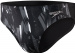 Pánské plavky Speedo Allover 7cm Brief Black/USA Charcoal/White