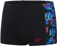 Speedo Digi Allover Panel Aquashort Boy Black/Red/Neon Absinthe/Lapis Blue/Blue Flame Speedo Digi Allover Panel Aquashort Boy Black/Red/Neon Absinthe/Lapis Blue/Blue Flame