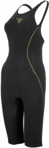 Závodní dámské plavky Michael Phelps MPULSE Lady Black/Gold Závodní dámské plavky Michael Phelps MPULSE Lady Black/Gold