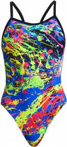 Dívčí plavky Funkita Paint Smash Single Strap One Piece Girls Dívčí plavky Funkita Paint Smash Single Strap One Piece Girls