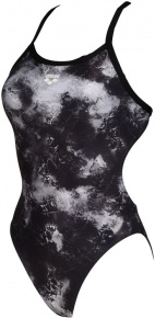 Dámské plavky Arena Women Swimsuit Challenge Back Allover Black/Multi Dámské plavky Arena Women Swimsuit Challenge Back Allover Black/Multi