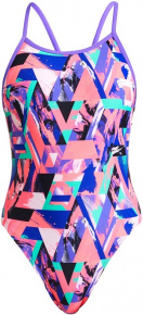 Funkita Brush Crush Single Strap One Piece Girls Funkita Brush Crush Single Strap One Piece Girls