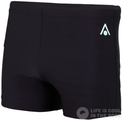 Pánské plavky Aqua Sphere Essential Boxer Black/Light Blue