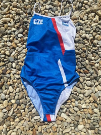 Dámské plavky BornToSwim CZE Swimsuit Blue