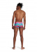 Pánské plavky Speedo Rainbow Wave 17cm Club Training Allover Brief Magenta/Fluro Pink/Ultraviolet/Pool