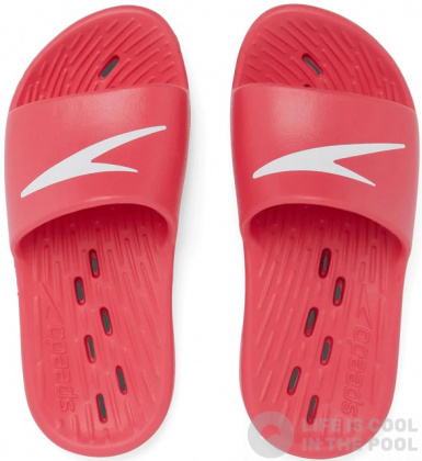 Dětské pantofle Speedo Slide Junior Siren Red