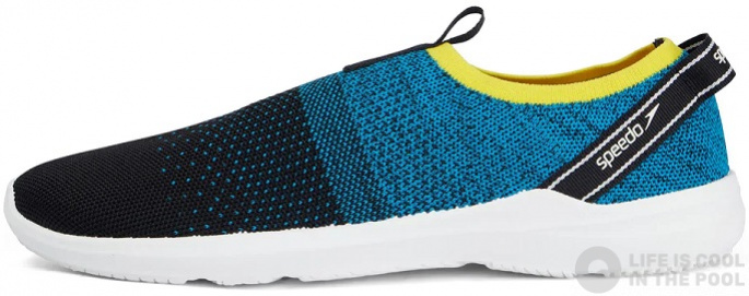 Pánské boty do vody Speedo Surfknit Pro Watershoe Enamel Blue/Black