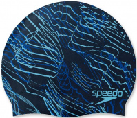 Plavecká čepice Speedo Long Hair Cap Printed Plavecká čepice Speedo Long Hair Cap Printed