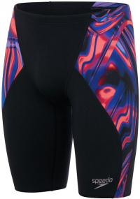 Speedo Allover Digital V-Cut Jammer Black/Phoenix Red/Blue Flame/Ultraviolet Speedo Allover Digital V-Cut Jammer Black/Phoenix Red/Blue Flame/Ultraviolet